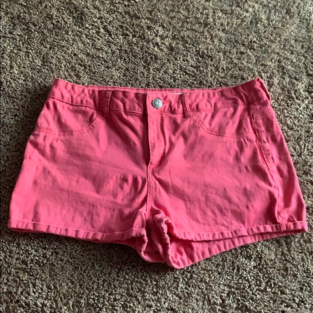 Coral SO Jean Shorts
